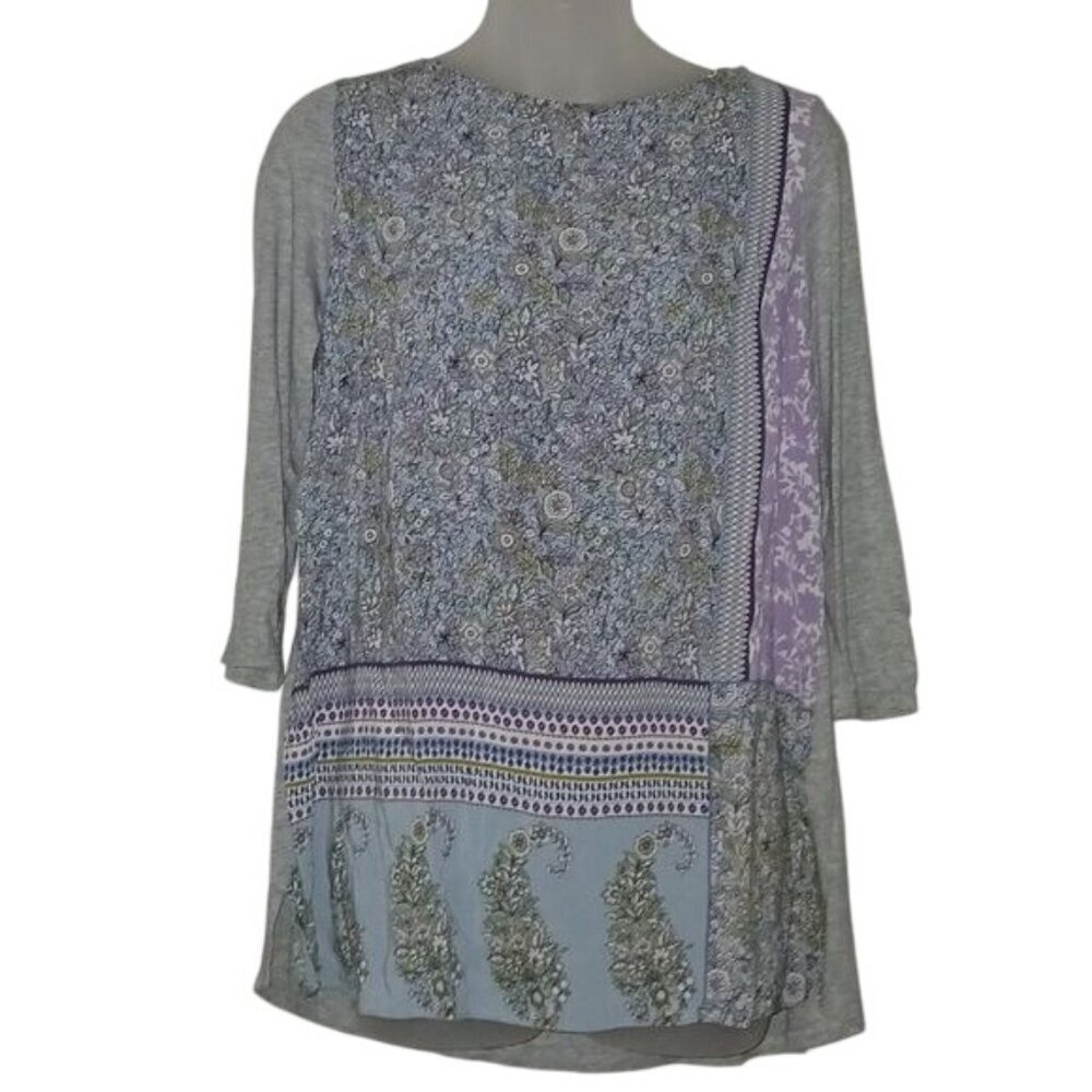 J. Jill Gray Floral Tunic